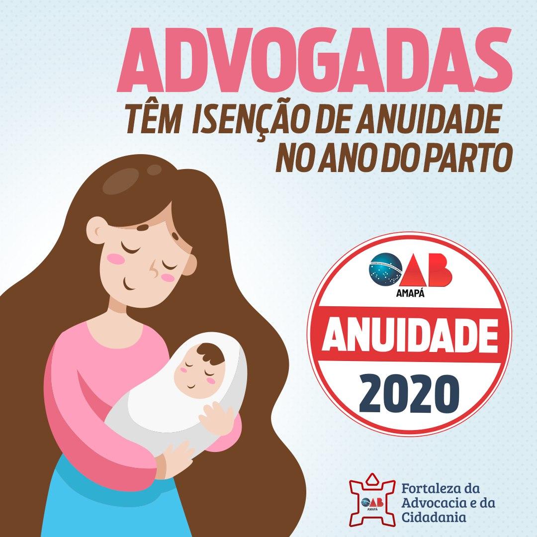 Mães tem isenção na OAB Amapá no ano do parto ou adoção